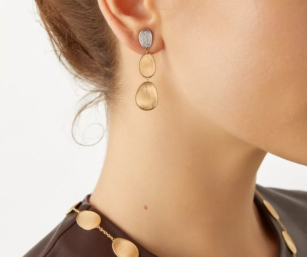 boucle_doreille_a_trois_elements_avec_diamants_modele_mini_2.webp Boucle D'Oreille A Trois Elements Avec Diamants, Modele Mini*Marco Bicego Hot