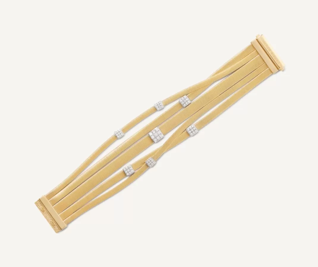 bracelet_cinq_rangs_avec_paves_de_diamants_3.webp Bracelet Cinq Rangs Avec Paves De Diamants*Marco Bicego Flash Sale