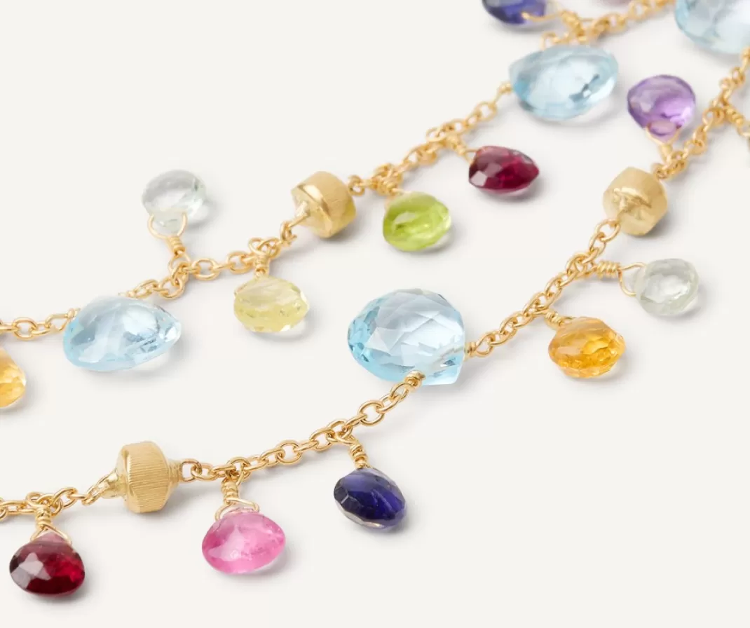 Bracelet Deux Rangs Avec Pierres Multicolores*Marco Bicego Best Sale