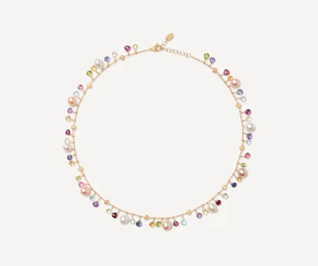Collier Avec Perles Et Pierres Multicolores*Marco Bicego Sale